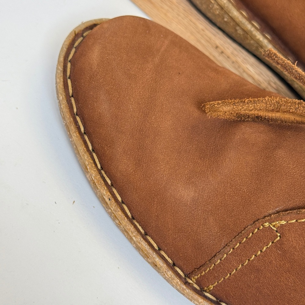 Born Chukka Boots Women 7 Brown Leather Lace Up Ankle Booties Casual Comfort - Picture 7 of 11